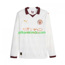 Koszulka Manchester City Precz 2023/24 Koszulki Piłkarskie(L/S)